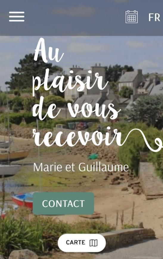 Вилла La Grange De Marcel Сен-Поль-де-Леон Экстерьер фото